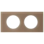 Рамка, двухпостовая, смальта мокка