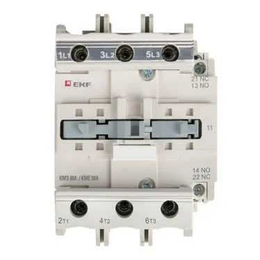 Контактор КМЭ малогабаритный 80А 36В NO+NC PROxima