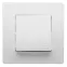 ETIKA Переключатель IP44 белый 10АХ