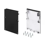 Заглушка SL-LINE-4970 BLACK (ARL, Пластик)