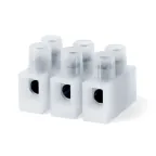 Клеммник 3П 110 градусов 450V 32A 4мм.кв полиамид 6.6