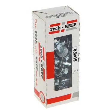 Шуруп кровельный 5,5х19 сверлоконечный (60шт) - коробка