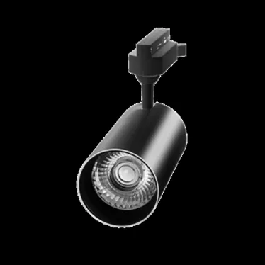 Светильник светодиодный трековый на шинопровод ДПО-32Вт 5000К 1350Лм угол светораспределения 24 черный IP40