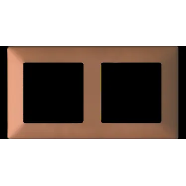Valena LIFE Рамка 2 поста медь универсальная