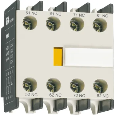 Приставка ПКИ-40 дополнительные контакты 4NO