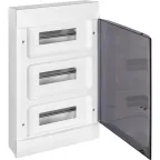 Practibox S Пластиковый щиток Навесной (ЩРн-П) 3X12 Дымчатая дверь