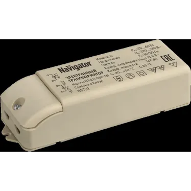 Трансформатор электронный 60w 12v с защитой
