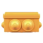 Коробка пластиковая FS с кабельными вводами и клеммниками IP55 100х100х50мм 6р 450V 6A 4мм кв.