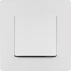 ETIKA Рамка 1 пост белая