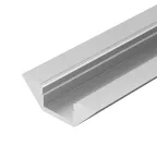 Профиль с экраном ALU-CORNER-2000 ANOD+FROST (ARL, Алюминий)