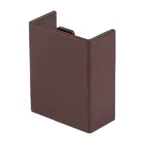 Соединитель (40х25) (4 шт) Plast под темное дерево