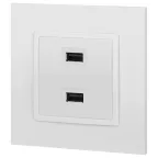 Устройство зарядное USB, 5В-2100мА, Эра Elegance, белый, 14-4110-01