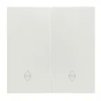 Валенсия лицевая панель выключателя 2-кл. проходного 10А жемчуг