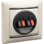 VALENA Рамка 1 пост жемчужная