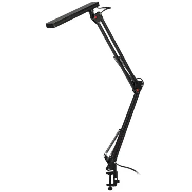 Светильник настольный NLED-507-8W-BK светодиодный на струбцине чёрный