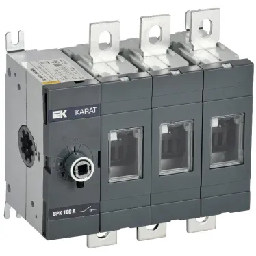 Выключатель-разъединитель ВРК без рукоятки управления 3P 160А KARAT