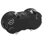 Коробка установочная КУП 2-х местная 141х70х45мм для полых стен саморез. мет. лапки IP20 (100/1200)