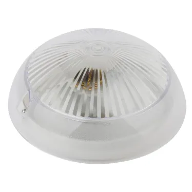 Светильник пластик, пл-н пластик, под лампу с цоколем Е27 НБП 06-60-001