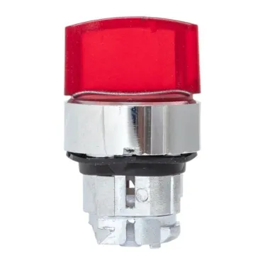 Механизм переключателя исполнительный ХB4 красный на 3 положения возвратный без фиксации с подсветкой с короткой ручкой PROxima