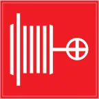 Знак 150х150мм Пожарный кран