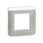 Рамка Mosaic 2 модуля - алюминий