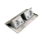 Блок выдвижной 6 (2х3)модуля алюминий