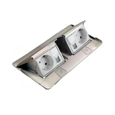 Блок выдвижной 6 (2х3)модуля алюминий