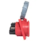 Розетка стационарная внутренняя угловая 4442 3Р+РЕ 125А 380В IP67 PROxima