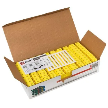 Колодка клеммная JXB-16/35 желтая