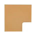 Угол внутренний (40х25) (4 шт) Plast под светлое дерево