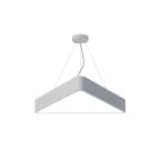 Светильник светодиодный Geometria Delta SPO-151-W-40K-030 30Вт 4000К 2900Лм IP40 600*600*80 белый подвесной