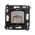 Avanti Розетка TV-FM-SAT в стену, , Черный матовый