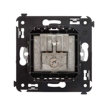 Avanti Розетка TV-FM-SAT в стену, , Черный матовый