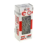 Шуруп универсальный 4х50 потайная головка, остроконечный, желтопассивированный (200шт) - коробка