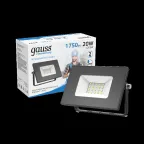 Прожектор светодиодный ДО 20 Вт 1800 лм 6500К AC 220В IP65 105х118х27мм Elementary Gauss