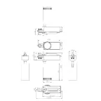 Трековый светильник трёхфазный STR-30-99-40K-W30 регулируемый луч 4000K белый