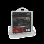 Лента светодиодная LED 2835/60-SMD 4.8 Вт/м 210 лм/м Красный DC 12В IP20 8мм (блистер 5м) Black Gauss