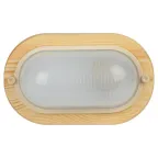 Светильник дерево, пл-н стекло, 60Вт, Е27, 220В, IP54 НБО 03-60-021