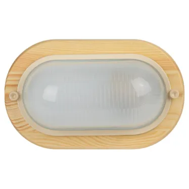 Светильник дерево, пл-н стекло, 60Вт, Е27, 220В, IP54 НБО 03-60-021