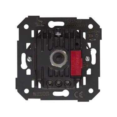 Регулятор напряжения поворотно-нажимной, переключатель, 100-1000Вт 230В, S82,82N, 88, механизм