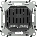 Valena LIFE Термостат для теплых полов с датчиком 16А 250В С лицевой панелью Винтовые зажимы Алюминий