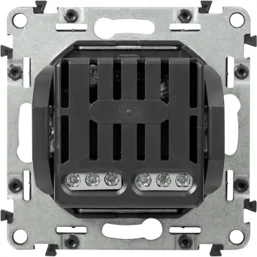 Valena LIFE Термостат для теплых полов с датчиком 16А 250В С лицевой панелью Винтовые зажимы Алюминий