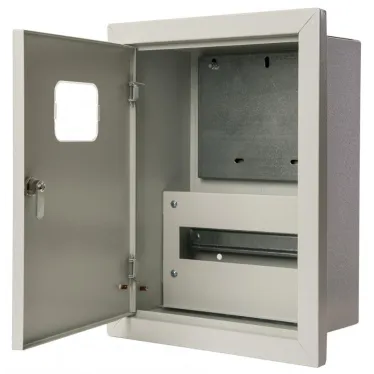 Щит учетно-распределительный встраиваемый ЩУРВ-1/12 IP31 металлический