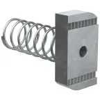 Гайка канальная с удлиненной пружиной М6х40