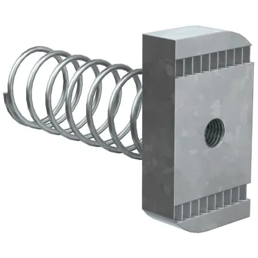 Гайка канальная с удлиненной пружиной М6х40