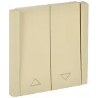 FORTE@PIANO Выключатель жалюзи 10А FP411 ваниль IEK