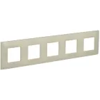 SKANDY Рамка 5-местная SK-F01B бежевый IEK