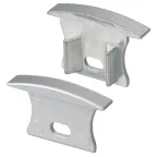 Заглушка ALU-SLIM-H15-F с отверстием (ARL, Металл)