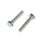 Болт DIN933 М6х50 шестигранная голова полная резьба оцинкованный (14 шт)