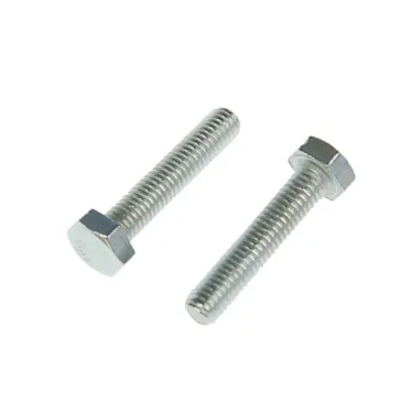 Болт DIN933 М6х50 шестигранная голова полная резьба оцинкованный (14 шт)